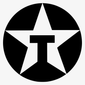 Texaco Brand Logo Identity Logotype Star Round - Texaco Logo Png, Transparent Png, Transparent PNG