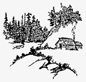 Cabin In The Woods Png, Transparent Png, Transparent PNG