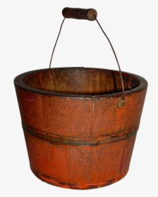Clip Art Antique Well Bucket - Storage Basket, HD Png Download, Transparent PNG