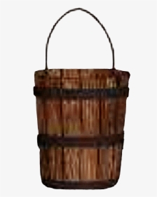 #wood #wooden #well #water #bucket #pail #brown #tan - Wooden Water Bucket Png, Transparent Png, Transparent PNG