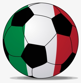 File - Soccerball Italy - Svg - Italy Soccer Ball Png - Soccer Balls Cartoon Transparent, Png Download, Transparent PNG