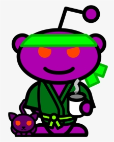 My Snoovatar Is A Purple Robot Ninja - Fortnite Robot Parts Drawing, HD Png Download, Transparent PNG