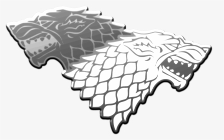 House Stark Sansa Stark Jon Snow World Of A Song Of - Game Of Thrones Stark Logo, HD Png Download, Transparent PNG