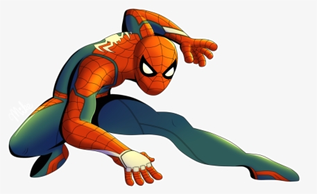 Transparent Ps4 Png - Draw The Amazing Spiderman, Png Download, Transparent PNG