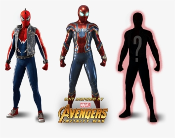 Spider Man Different Suits, HD Png Download, Transparent PNG