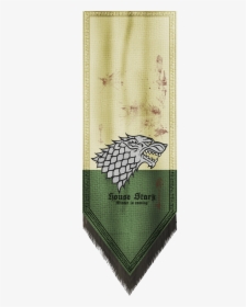 House Stark Banner By Andy-butnariu - House Stark Banner Png, Transparent Png, Transparent PNG