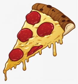 Transparent Cartoon Pizza Png - Pizza Slice Clip Art, Png Download, Transparent PNG