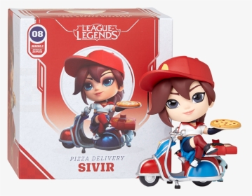 Pizza Delivery Sivir Figure, HD Png Download, Transparent PNG