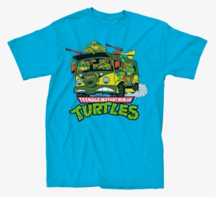 Ninja Turtle Van T-shirt - Sean Cliver X Supreme Shirts, HD Png Download, Transparent PNG