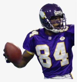 Randy Moss Lateral Behind The Back For Td - Vikings Nfl Randy Moss, HD Png Download, Transparent PNG