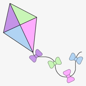 Spring Kites Borders - Spring Kite Clip Art, HD Png Download, Transparent PNG