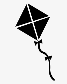 Kite Png - Kite Clipart Black And White, Transparent Png, Transparent PNG