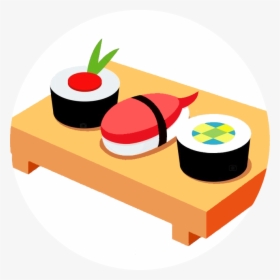 Japanese Food Clipart Spring - Sushi Clipart, HD Png Download, Transparent PNG