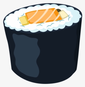 Japanese Cuisine Makizushi Asian - Transparent Background Sushi Clipart, HD Png Download, Transparent PNG