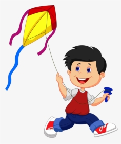 Transparent Brave Clipart - Fly A Kite Clipart, HD Png Download, Transparent PNG