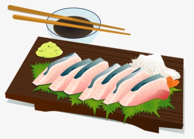Sushi, Chopsticks, Culture, Fish, Raw, Salmon, Food - Japanese Foods Clipart Png, Transparent Png, Transparent PNG
