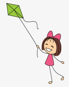 Fly Kite Clipart Transparent, HD Png Download, Transparent PNG