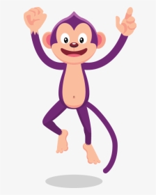 Monkey Clipart Jumping - Monkeys Jumping On The Bed Clipart, HD Png Download, Transparent PNG
