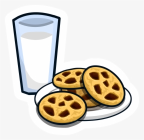 Milk And Cookies Png - Cookies And Milk Clipart, Transparent Png, Transparent PNG
