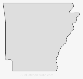 Clip Art Map Printable State Shape - Arkansas Outline Png, Transparent Png, Transparent PNG