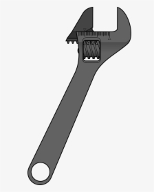 Wrench Monkey Clipart - Adjustable Wrench Clip Art, HD Png Download, Transparent PNG