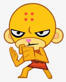 Happy Tree Friends Buddhist Monkey Clipart , Png Download - Happy Tree Friends Buddhist, Transparent Png, Transparent PNG
