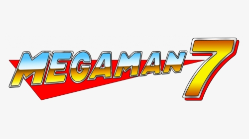 Mega Man 7 Logo Png, Transparent Png, Transparent PNG