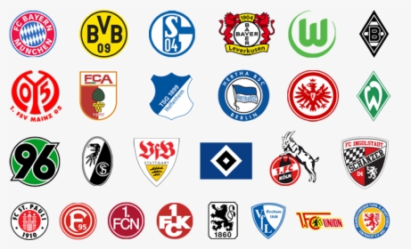 Meffert Bundesliga Trikots - Bundesliga All Team Logo, HD Png Download, Transparent PNG