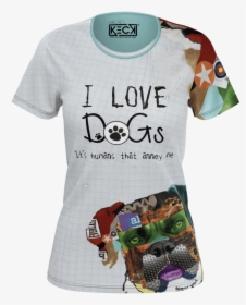 I Love Dogs - Girl, HD Png Download, Transparent PNG