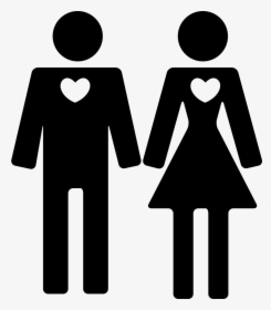 Couple Of Humans In Love - Same Sex Marriage Icons, HD Png Download, Transparent PNG