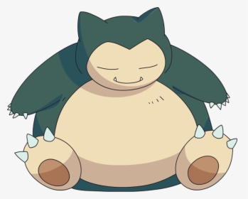Pokemon Snorlax Is A Fictional Character Of Humans - Pokemon Snorlax Png, Transparent Png, Transparent PNG