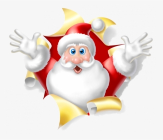 Noel Png Transparent Image - Christmas Wallpaper Santa Claus, Png Download, Transparent PNG