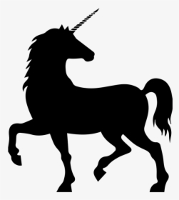 Vector Graphics Unicorn Silhouette Illustration Image - Unicorn Silhouette Clipart, HD Png Download, Transparent PNG