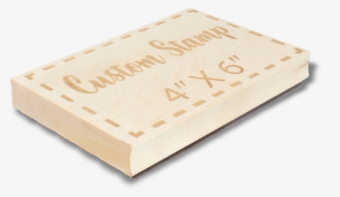 4 - Laser Engraved Wood Stamps, HD Png Download, Transparent PNG