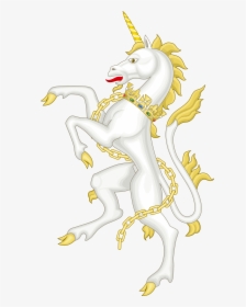 Heraldry Vector Unicorn - Canadian Coat Of Arms Unicorn, HD Png Download, Transparent PNG