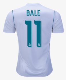 Real Madrid 17/18 Home Jersey Bale - Active Shirt, HD Png Download, Transparent PNG