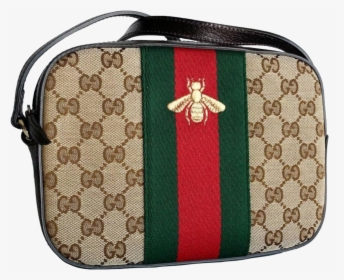 Small Dustbag Designed For Gucci Handbags - Gucci Web Bee Crossbody, HD Png Download, Transparent PNG