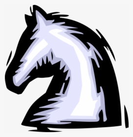 Vector Illustration Of Knight Horse S Head Piece In - Chess Knight Cool, HD Png Download, Transparent PNG