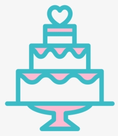 Wedding Cake Layer Cake Birthday Cake Cupcake Wedding - Wedding Cake Cake Icon Png, Transparent Png, Transparent PNG