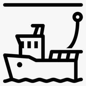 Moored Boat Icon, HD Png Download, Transparent PNG