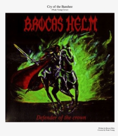 Brocas Helm Defender Of The Crown Album Cover, HD Png Download, Transparent PNG