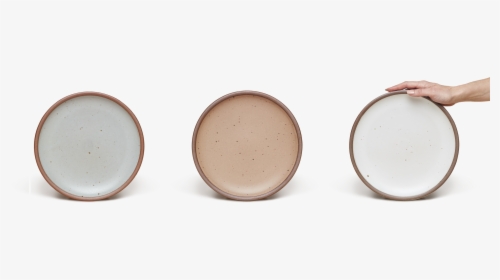 Three East Fork Pottery Dinner Plates In The Core Colors - Circle, HD Png Download, Transparent PNG