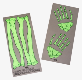 Gid Skeleton Hands Tattoo, , Large - Asparagus, HD Png Download, Transparent PNG