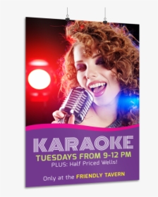 Karaoke Bar Poster Template Preview - Flyer, HD Png Download, Transparent PNG
