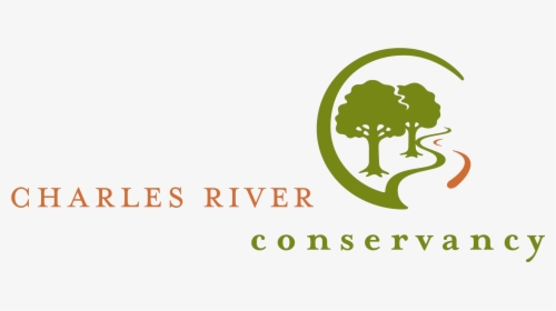 Tree And River Logo - Charles River Conservancy, HD Png Download, Transparent PNG