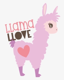 Pinata Clipart Llama - Llama Valentines Svg, HD Png Download, Transparent PNG
