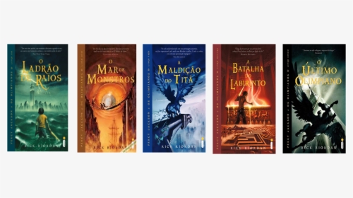Percy Jackson Series Covers, HD Png Download, Transparent PNG