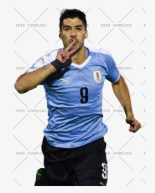Luis Suárez Uruguay Team 2019 Ecuador, HD Png Download, Transparent PNG