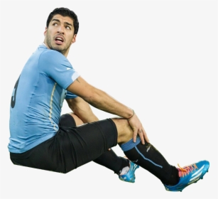 Luis Suárez - Sitting, HD Png Download, Transparent PNG