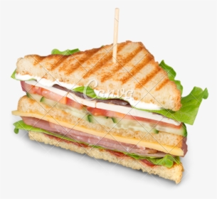 Ham And Cheese Sandwich, HD Png Download, Transparent PNG